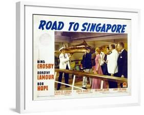 Road to Singapore, 1940-null-Framed Art Print