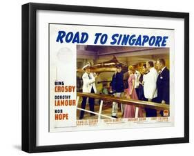 Road to Singapore, 1940-null-Framed Art Print