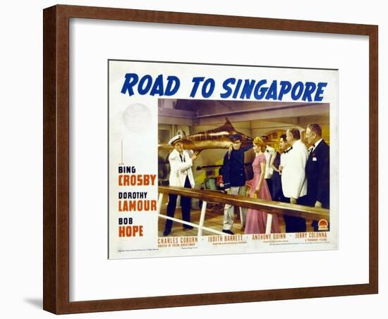 Road to Singapore, 1940-null-Framed Art Print