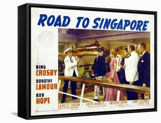 Road to Singapore, 1940-null-Framed Stretched Canvas