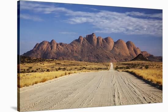 Road to Spitzkoppe, Namibia-David Wall-Stretched Canvas