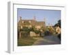 Road to Stanway Village, Cotswold Way Footpath, the Cotswolds, Gloucestershire, England-David Hughes-Framed Photographic Print