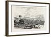 Road to the Petrified Forest. Egypt, 1879-null-Framed Giclee Print