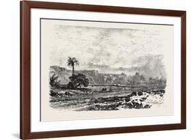 Road to the Petrified Forest. Egypt, 1879-null-Framed Giclee Print