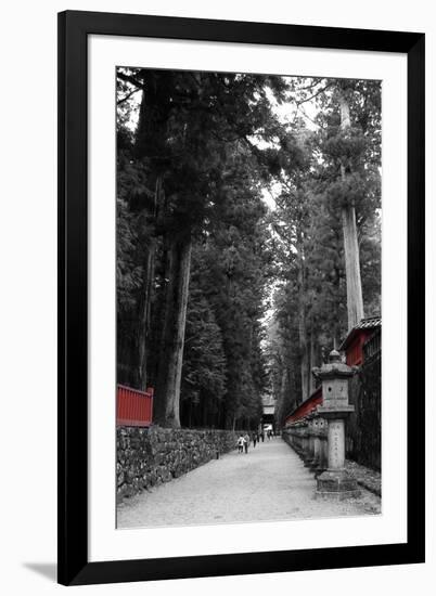 Road To The Temple-NaxArt-Framed Art Print