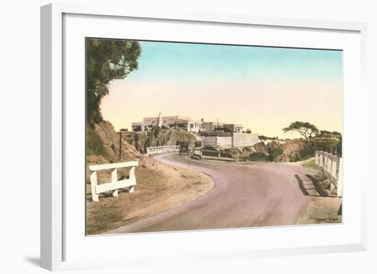 Road to Torrey Pines-null-Framed Art Print