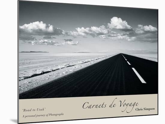 Road To Utah-Chris Simpson-Mounted Giclee Print
