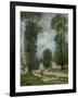 Road to Versailles, 1875-Alfred Sisley-Framed Giclee Print