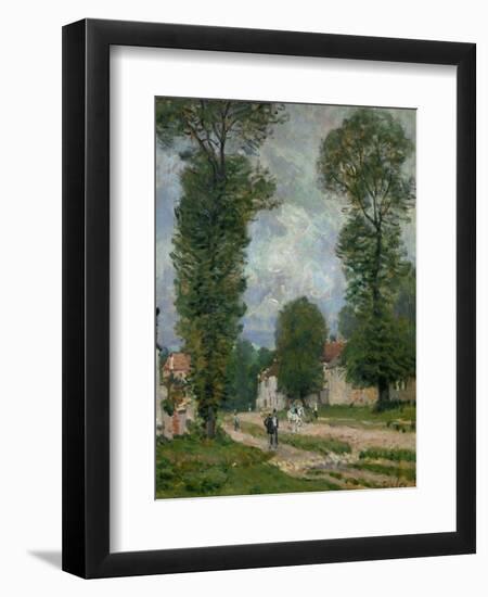 Road to Versailles, 1875-Alfred Sisley-Framed Giclee Print