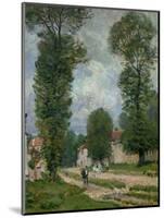 Road to Versailles, 1875-Alfred Sisley-Mounted Giclee Print