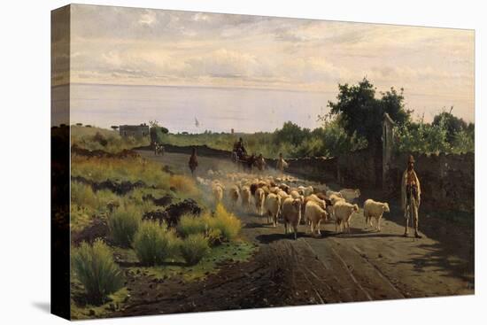 Road to Vesuvius-Federico Rossano-Stretched Canvas