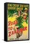 Road to Zanzibar, 1941-null-Framed Stretched Canvas