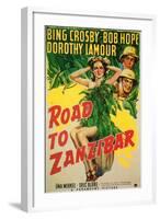 Road to Zanzibar, 1941-null-Framed Art Print