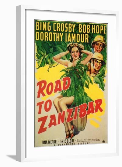 Road to Zanzibar, 1941-null-Framed Art Print