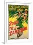 Road to Zanzibar, 1941-null-Framed Premium Giclee Print