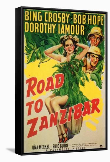 Road to Zanzibar, 1941-null-Framed Stretched Canvas