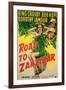 Road to Zanzibar, 1941-null-Framed Art Print