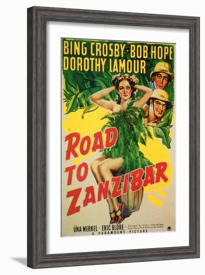 Road to Zanzibar, 1941-null-Framed Art Print