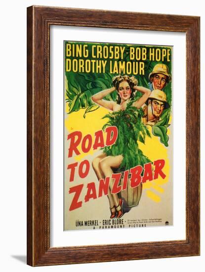 Road to Zanzibar, 1941-null-Framed Art Print