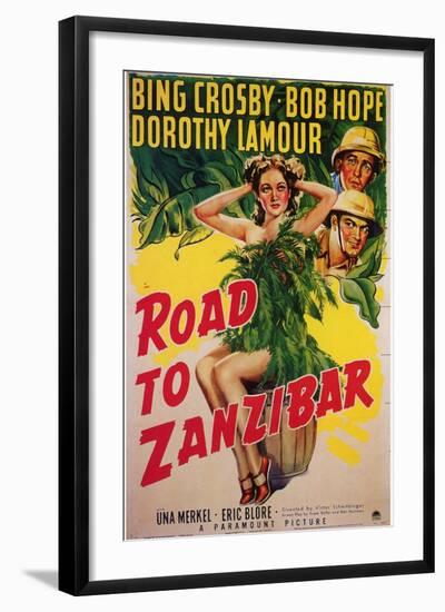 Road to Zanzibar, 1941-null-Framed Art Print