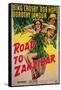 Road to Zanzibar, 1941-null-Framed Stretched Canvas