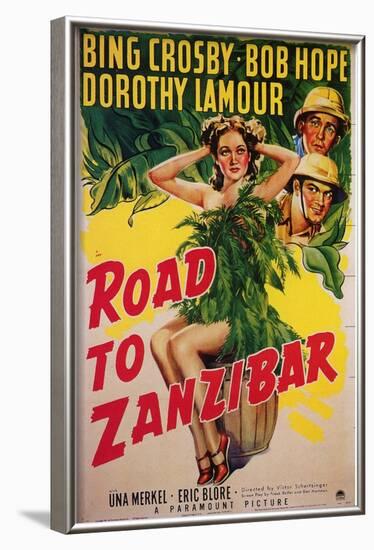 Road to Zanzibar, 1941-null-Framed Art Print