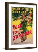 Road to Zanzibar, 1941-null-Framed Art Print