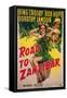 Road to Zanzibar, 1941-null-Framed Stretched Canvas