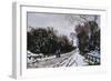 Road Toward the Farm, Saint-Simeon, Honfleur-Claude Monet-Framed Giclee Print