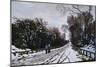 Road Toward the Farm, Saint-Simeon, Honfleur-Claude Monet-Mounted Giclee Print