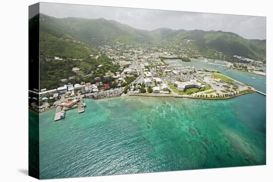 Road Town on Tortola in British Virgin Islands-Macduff Everton-Stretched Canvas