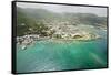 Road Town on Tortola in British Virgin Islands-Macduff Everton-Framed Stretched Canvas