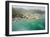 Road Town on Tortola in British Virgin Islands-Macduff Everton-Framed Photographic Print