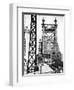 Road Traffic Exit on "59th Street Bridge" (Queensboro Bridge), Manhattan Downtown, NYC-Philippe Hugonnard-Framed Premium Photographic Print