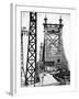 Road Traffic Exit on "59th Street Bridge" (Queensboro Bridge), Manhattan Downtown, NYC-Philippe Hugonnard-Framed Photographic Print