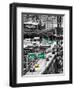 Road Traffic on "59th Street Bridge" (Queensboro Bridge), Manhattan Downtown, NYC-Philippe Hugonnard-Framed Photographic Print