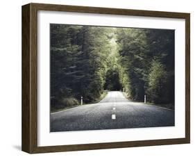 Road Travel Journey Nature Scenic Concept-Rawpixel com-Framed Photographic Print