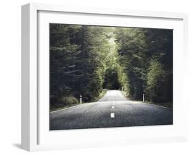 Road Travel Journey Nature Scenic Concept-Rawpixel com-Framed Photographic Print
