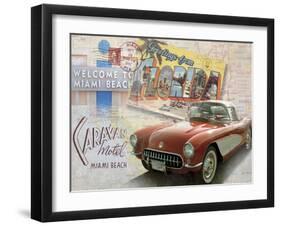 Road Trip II-Keith Mallett-Framed Giclee Print