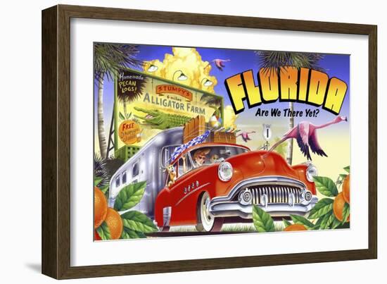 Road Trip-James Mazzotta-Framed Giclee Print