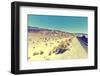 Road view - Death Valley National Park - California - USA - North America-Philippe Hugonnard-Framed Photographic Print