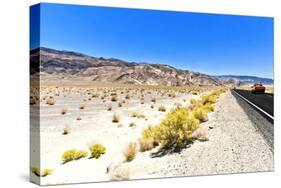 Road view - Death Valley National Park - California - USA - North America-Philippe Hugonnard-Stretched Canvas