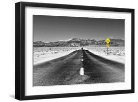 Road view - Death Valley National Park - California - USA - North America-Philippe Hugonnard-Framed Photographic Print