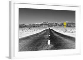 Road view - Death Valley National Park - California - USA - North America-Philippe Hugonnard-Framed Photographic Print