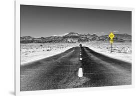 Road view - Death Valley National Park - California - USA - North America-Philippe Hugonnard-Framed Photographic Print