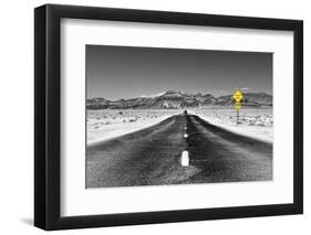 Road view - Death Valley National Park - California - USA - North America-Philippe Hugonnard-Framed Photographic Print