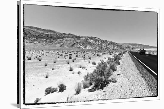 Road view - Death Valley National Park - California - USA - North America-Philippe Hugonnard-Stretched Canvas