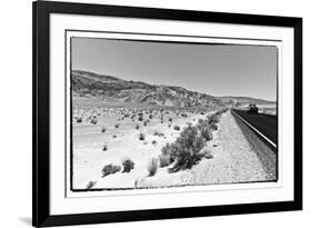 Road view - Death Valley National Park - California - USA - North America-Philippe Hugonnard-Framed Premium Giclee Print