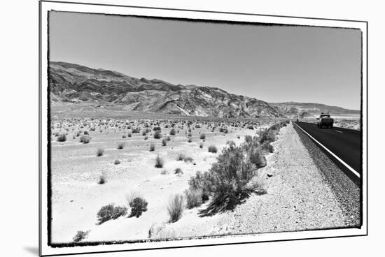 Road view - Death Valley National Park - California - USA - North America-Philippe Hugonnard-Mounted Premium Giclee Print