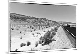 Road view - Death Valley National Park - California - USA - North America-Philippe Hugonnard-Mounted Premium Giclee Print